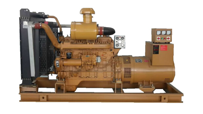 张店上柴250kw大型柴油二手发电机组